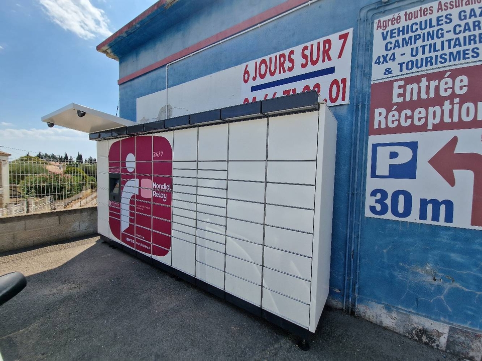 Locker 24/7 Autovision Uchaud, 1 1 Avenue Robert de Joly, 30620 Uchaud