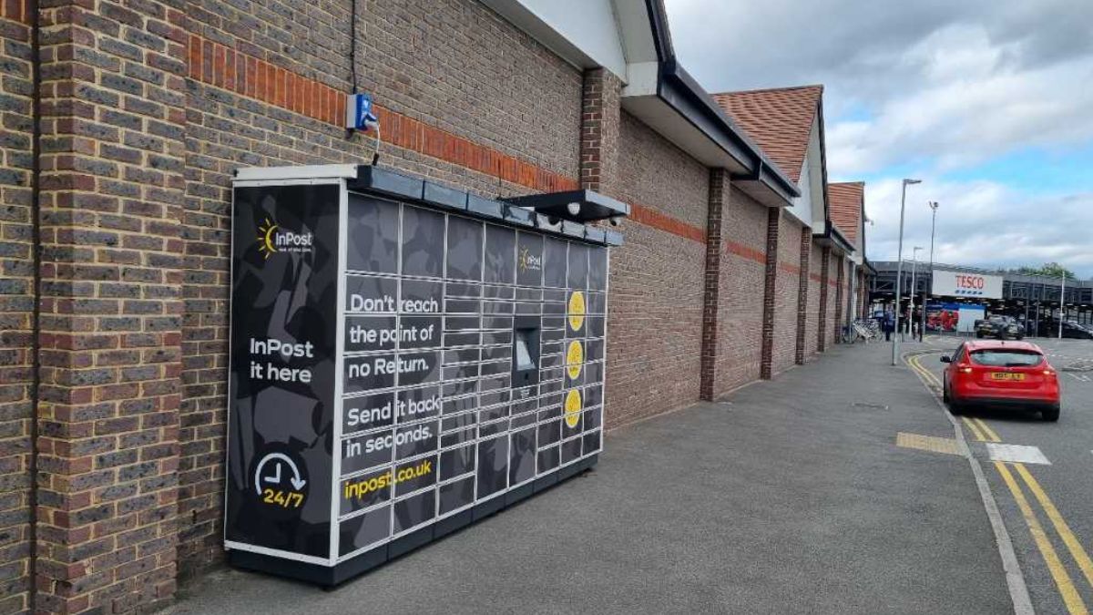 InPost's photo of the locker: InPost UK00012751
