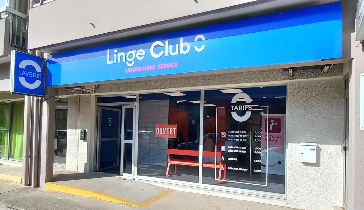 Locker Laverie Linge Club Valence, 110 110 Rue Châteauvert, 26000 Valence