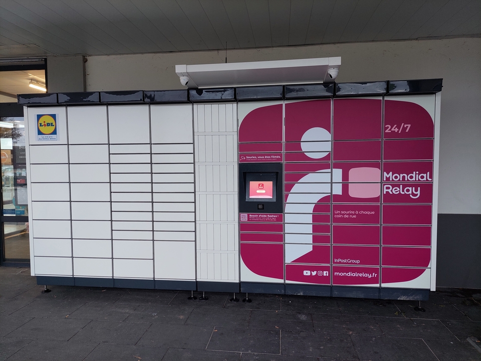 Locker 24/7 Lidl Luzy, Rue du Matrait, 58170 Luzy
