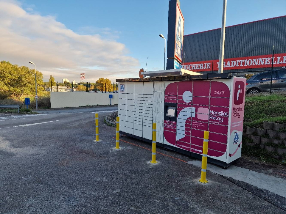 Locker 24/7 Aldi Martigues, Avenue des Ormeaux, 13500 Martigues