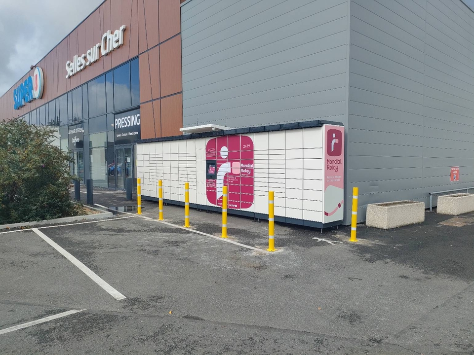 Locker 24/7 Super U Selles-Sur-Cher, 4 95 Route de Blois, 41130 Selles-sur-Cher