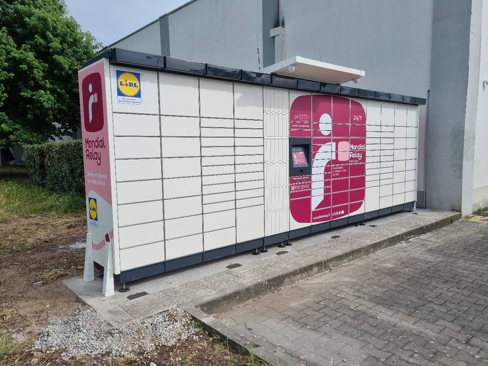 Locker 24/7 Lidl Podensac, Lieudit Les Coudannes, 33720 Podensac