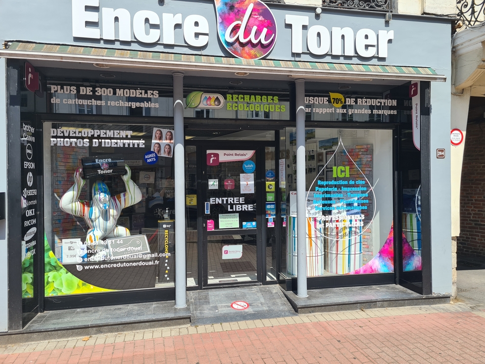 Encre du Toner, 284rue de Paris, 59500 Douai