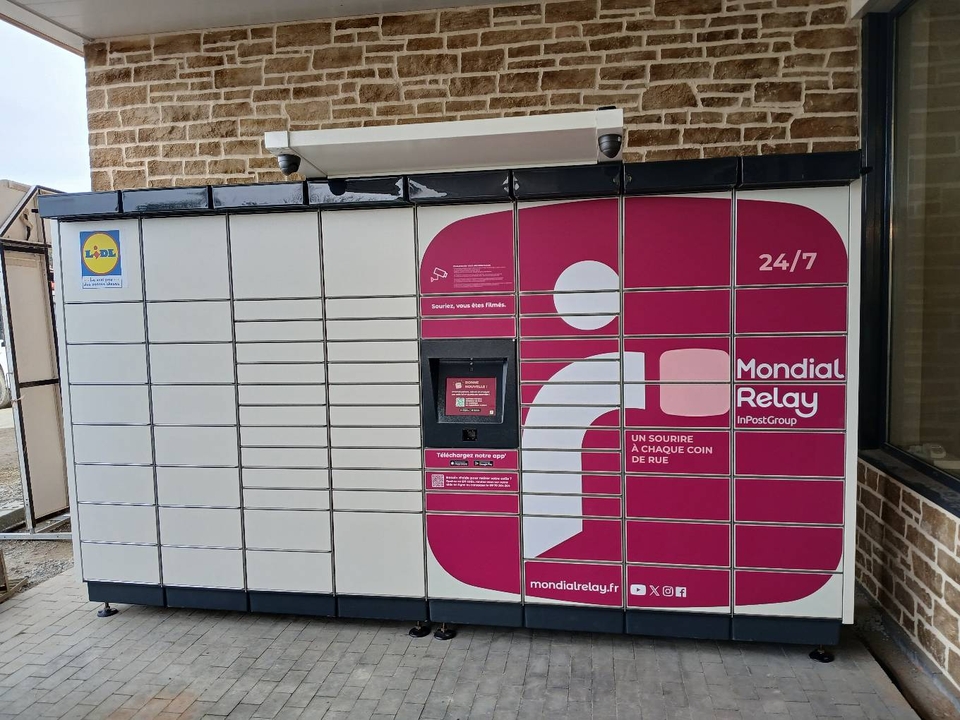 Locker 24/7 Lidl Chemille, 27 Rue de la Barre, 49120 Chemillé-en-Anjou