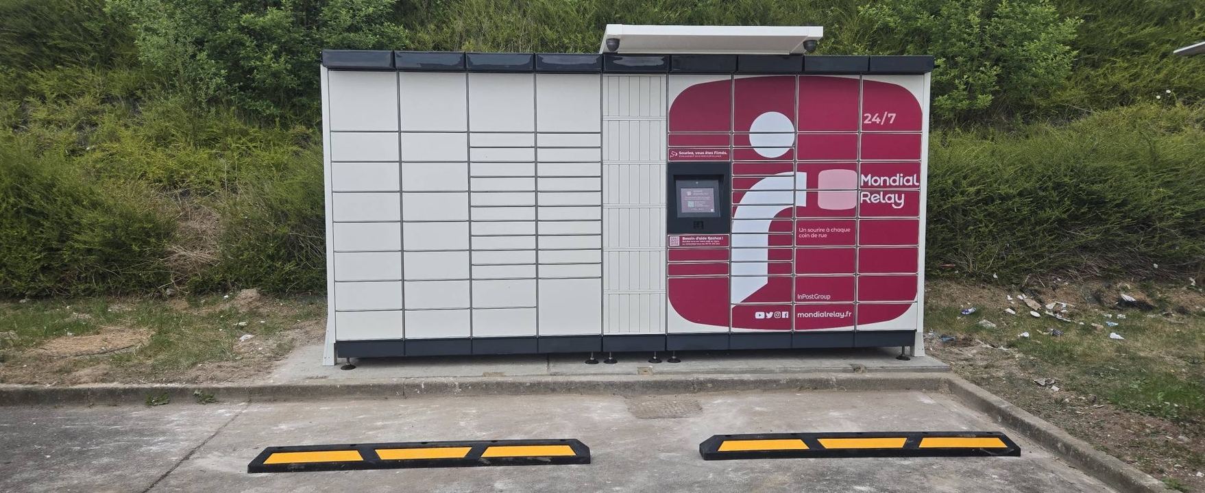 Locker 24/7 Aldi 62630 Etaples, 9001 Route d'Hilbert, 62630 Étaples
