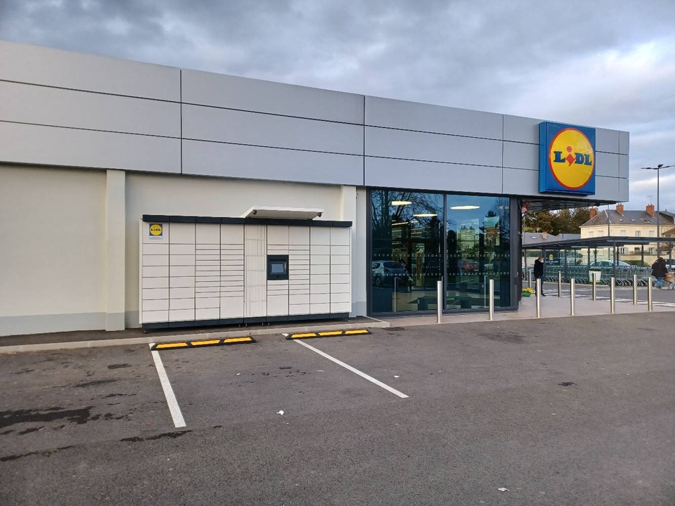 Locker 24/7 Lidl Bourgeuil, 12 12 Avenue Jean Causeret, 37140 Bourgueil
