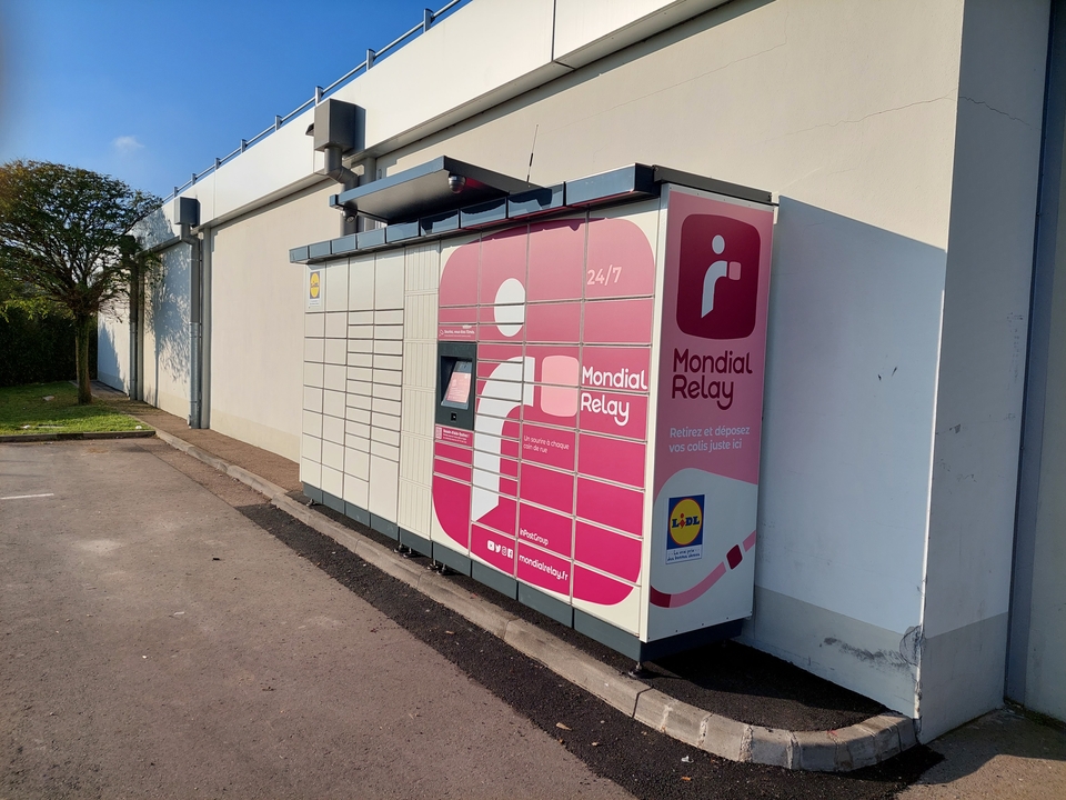 Locker 24/7 Lidl Marange, 1 1 Rue des Alouettes, 57535 Marange-Silvange