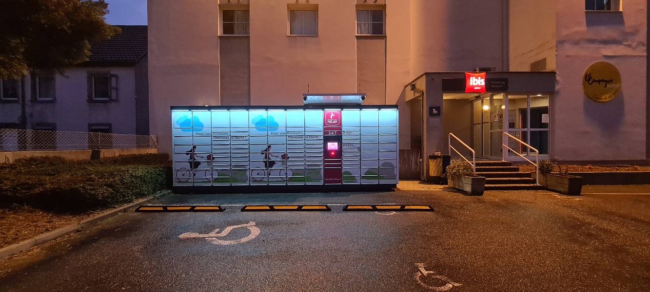 Locker Ibis Aeroport Strasbour, Route de Schirmeck, 67380 Lingolsheim