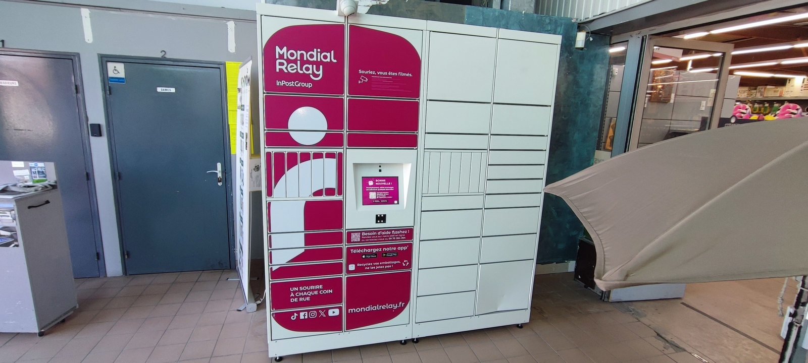 Locker Bricomarche, 41 41 Rue François de Tessan, 77330 Ozoir-la-Ferrière