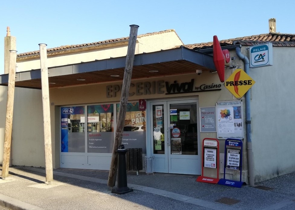 Vival Casino Gensac, 2 Route du Cognac, 16130 Gensac-la-Pallue