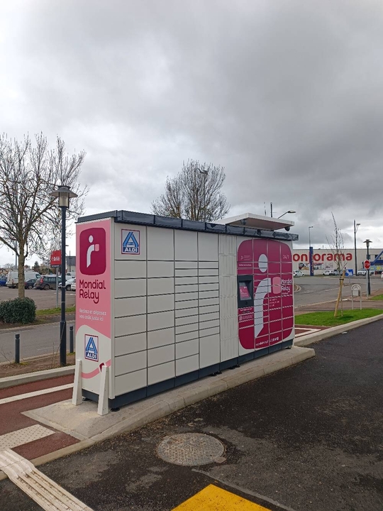 Locker 24/7 Aldi Varennes Vauzelles, 1 68 Boulevard Camille Dagonneau, 58640 Varennes-Vauzelles