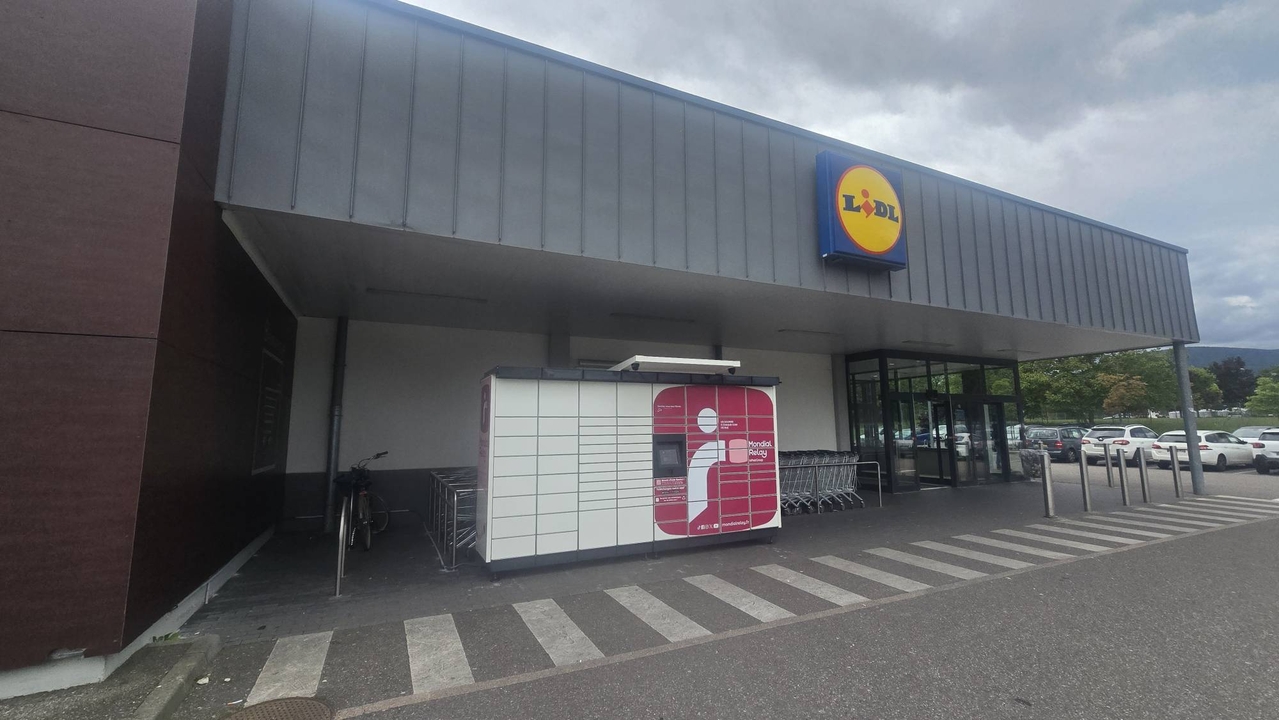 Locker 24/7 Lidl, 14 14a Rue de l'Artisanat, 67210 Obernai