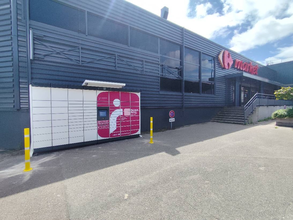 Locker 24/7 Carrefour Market Hôtel de Ville 76300 Sotteville-Lès-Rouen, 1 1 Avenue Jean Jaurès, 76300 Sotteville-lès-Rouen