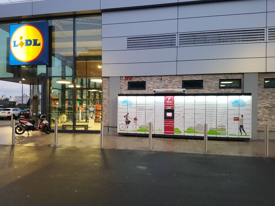 Locker Lidl Paulet Brest, 142 142 Rue Général Paulet, 29200 Brest