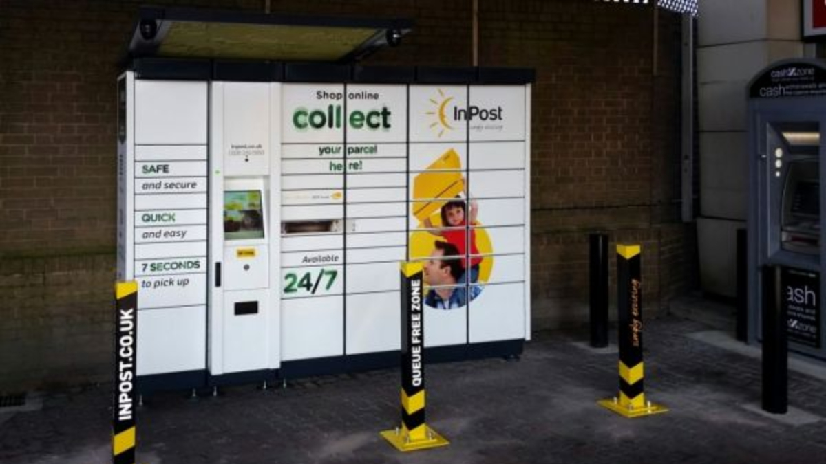 InPost's photo of the locker: InPost UKLON27166