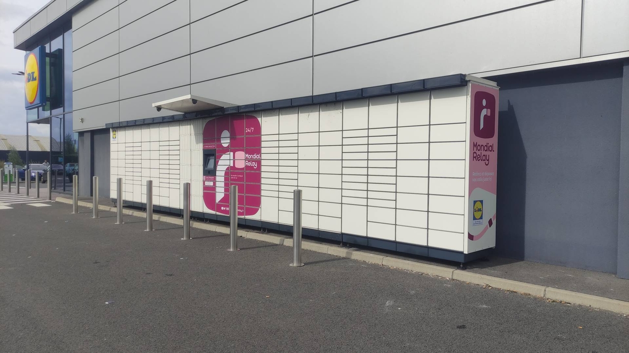Locker Lidl Comines, 224 224 Rue d'Armentières, 59560 Comines