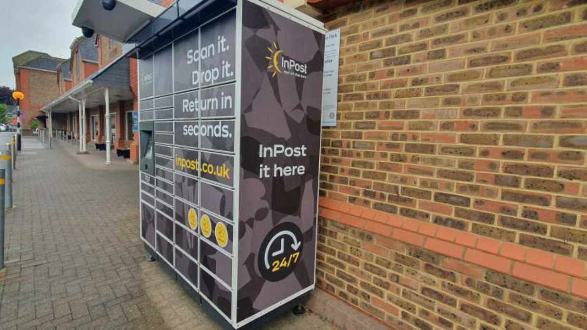 Foto del casillero de InPost: InPost UK00012970