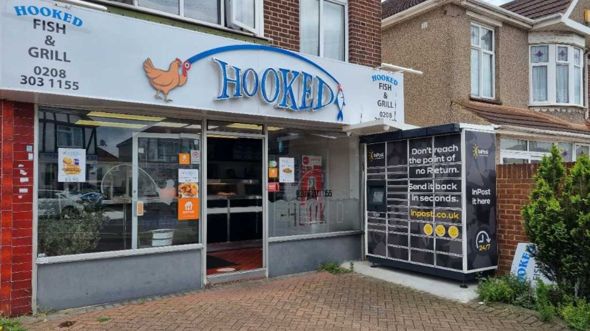 Zdjęcie paczkomatu od InPost: InPost UK00015477