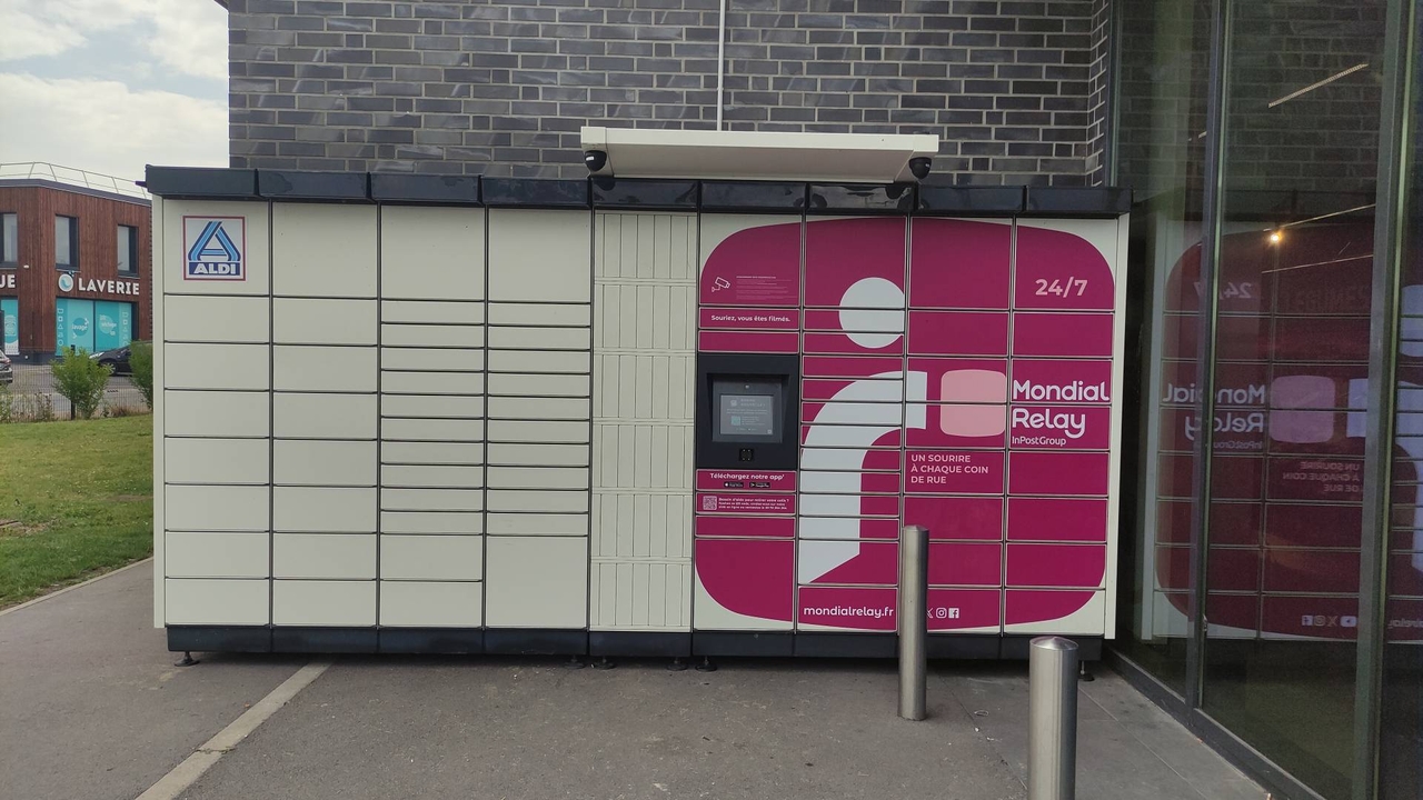 Locker 24/7 Aldi 59220 Denain, 1 2a Rue Louis Petit, 59220 Denain