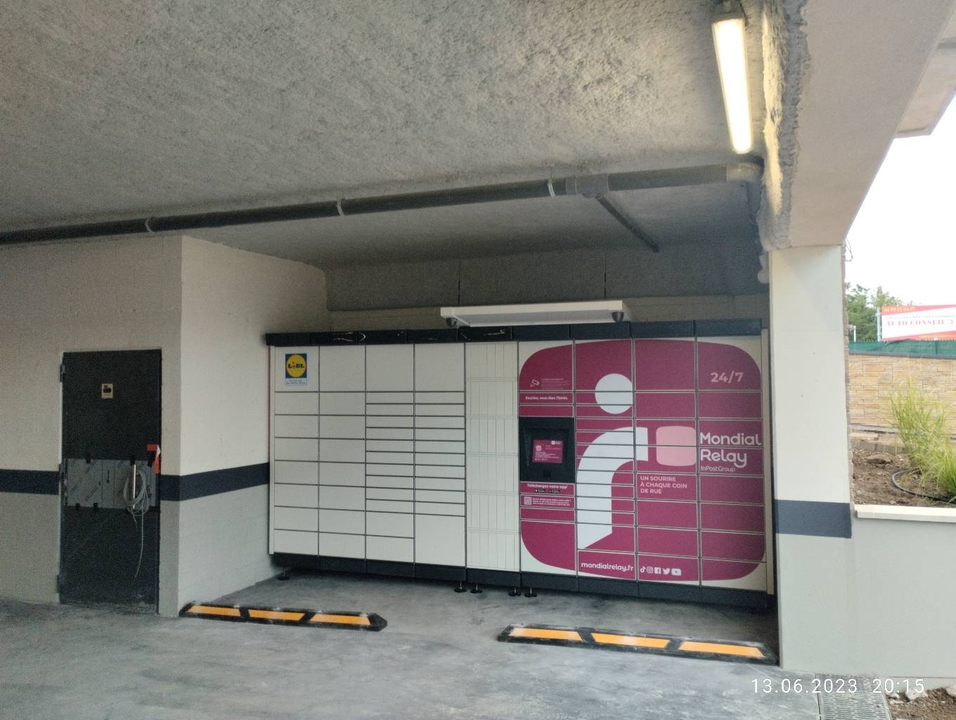 Locker 24/7 Lidl Teyran, 1550 1550 Avenue de Montpellier, 34820 Teyran