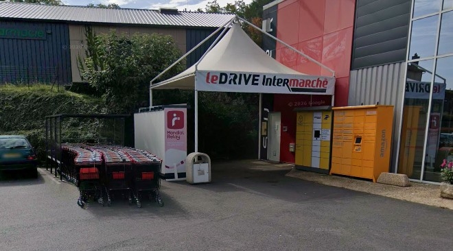 Locker 24/7 Intermarche l'Isle Jourdain, Av. Pasteur, 86150 L'Isle-Jourdain