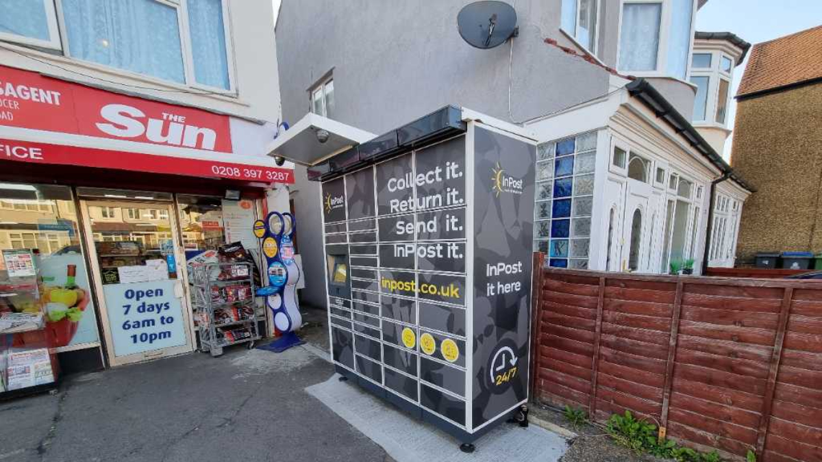 Foto del casillero de InPost: InPost UK00015943