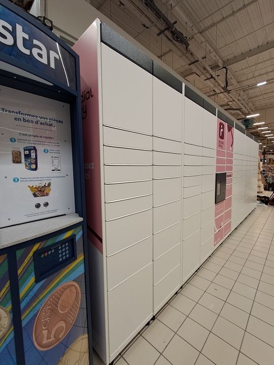 Locker Carrefour Hypermarché, 50 50 Rue d'Alençon, 61250 Condé-sur-Sarthe