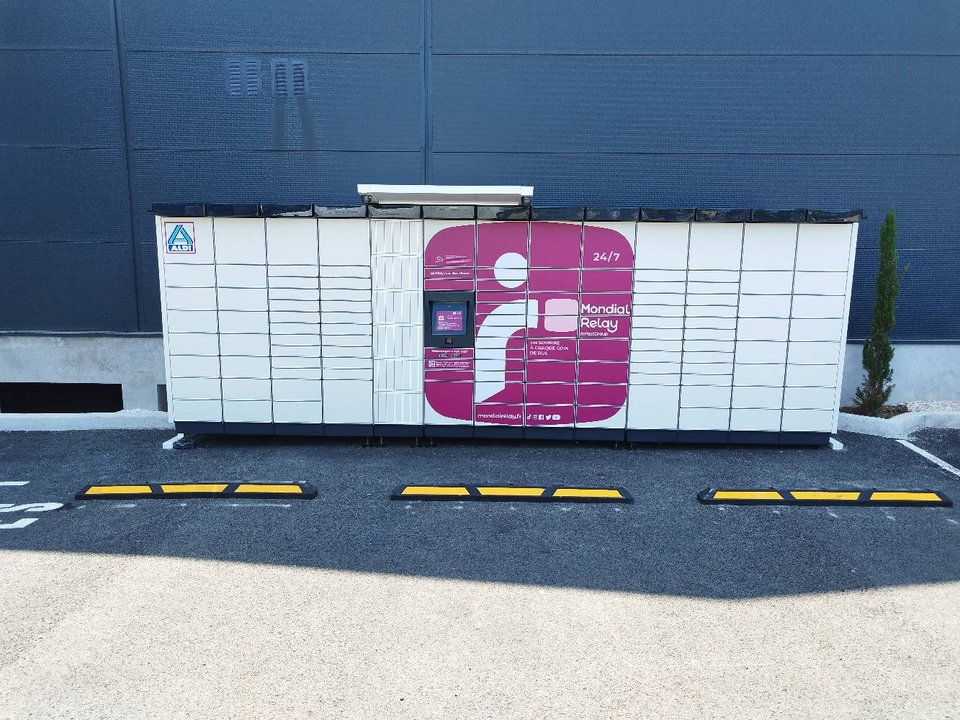 Locker 24/7 Aldi Vidauban, 4100 4100 Route Nationale N°7, 83550 Vidauban