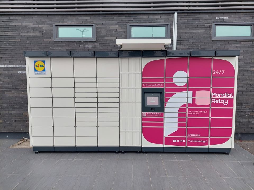 Locker 24/7 Lidl Proville, 122 122 Avenue de Paris, 59267 Proville